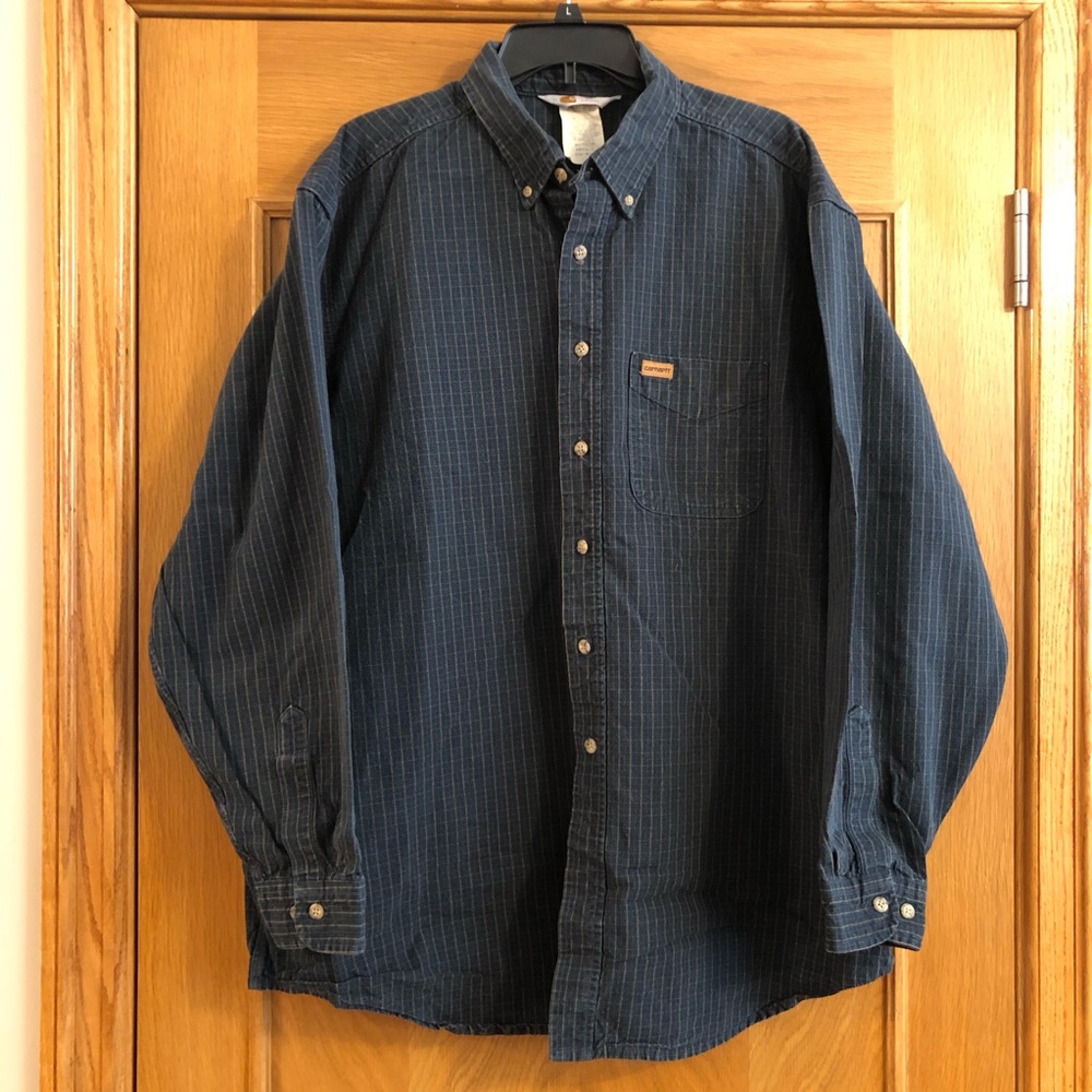Carhartt Rugged Outdoor Wear Plaid L/S Shirt, 2XL